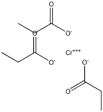 Propanoic acid, chromium(3+) salt (9CI) 结构式