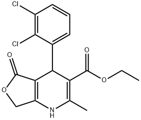 非洛地平代谢物内酯 结构式
