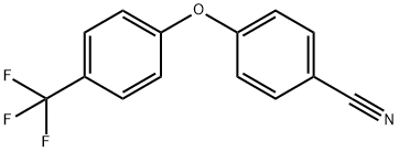 Benzonitrile, 4-[4-(trifluoromethyl)phenoxy]- 结构式