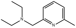 N-乙基-N-((6-甲基吡啶-2-基)甲基)乙胺 结构式
