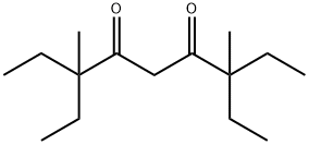 3,7-DIETHYL-3,7-DIMETHYLNONANE-4,6-DIONE 结构式