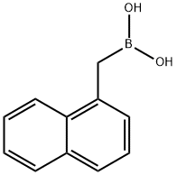 (NAPHTHALEN-1-YLMETHYL)BORONIC ACID 结构式