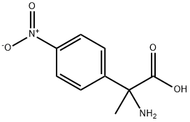 2-amino-2-(4-nitrophenyl)propanoic acid 结构式