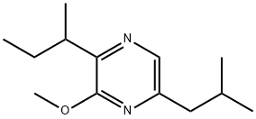 Pyrazine, 3-methoxy-2-(1-methylpropyl)-5-(2-methylpropyl) 结构式