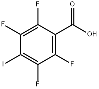 2,3,5,6-四氟-4-碘苯甲酸 结构式