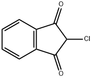 1H-Indene-1,3(2H)-dione, 2-chloro- 结构式