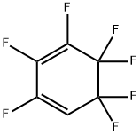 1,3-Cyclohexadiene, 1,2,3,5,5,6,6-heptafluoro- 结构式