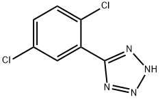 5-(2,5-二氯苯基)-2H-四唑 结构式