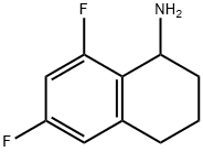 6,8-difluoro-1,2,3,4-tetrahydronaphthalen-1-amine 结构式