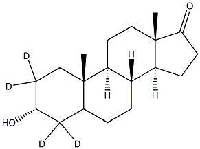Androsterone-2,2,4,4-d4 结构式