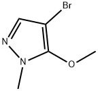 4-bromo-5-methoxy-1-methyl-1H-pyrazole 结构式