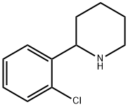 6-(2-Chlorophenyl)-1,2,3,4-tetrahydropyridine 结构式