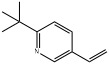 2-tert-butyl-5-vinylpyridine 结构式