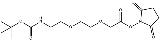 3,6,11-Trioxa-9-azatridecanoic acid 结构式