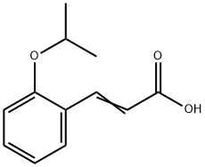 (E)-3-(2-异丙氧芬基)丙烯酸 结构式