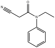 2-氰基-N-乙基-N-苯基乙酰胺 结构式
