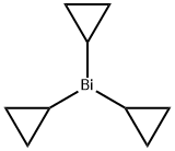 Bismuthine, tricyclopropyl- 结构式