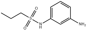 N-(3-氨基苯基)丙烷-1-磺酰胺 结构式