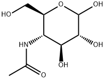 4-乙酰氨基-2,6-二脱氧D葡萄糖 结构式