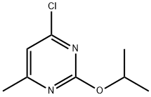 4-Chloro-6-methyl-2-(iso-propoxy)pyrimidine 结构式