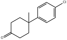 4-(4-Chlorophenyl)-4-methylcyclohexanone 结构式