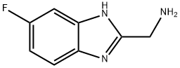 (5-fluoro-1H-benzo[d]imidazol-2-yl)methanamine 结构式