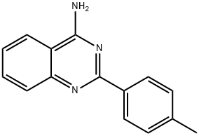 4-Amino-2-(4-tolyl)quinazoline 结构式