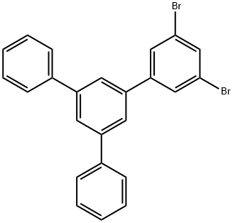 3,5-二溴-5'-苯基-1,1':3',1''-三联苯 结构式