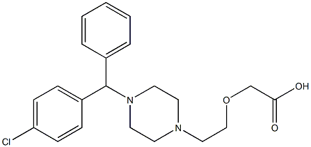 Cetirizine EP Impurity B(base) 结构式