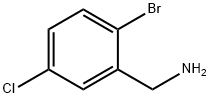 (2-BROMO-5-CHLOROPHENYL)METHANAMINE 结构式
