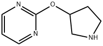 2-(Pyrrolidin-3-yloxy)pyriMidine 结构式