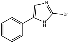 2-溴-5-苯基-1H-咪唑 结构式