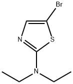 5-溴-N,N-二乙基噻唑-2-胺 结构式