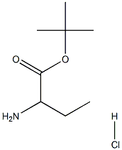 (R)-2-氨基丁酸叔丁酯盐酸盐 结构式