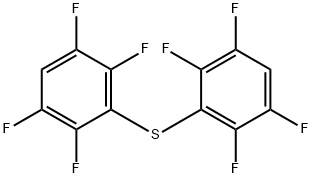 Bis(2,3,5,6-tetrafluorophenyl)sulfide 结构式