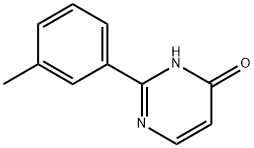 4-Hydroxy-2-(3-tolyl)pyrimidine 结构式