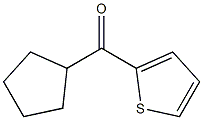 环戊基噻吩-2-基酮 结构式