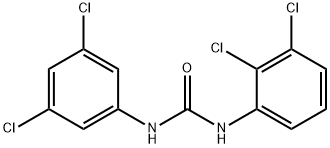 1-(2,3-DICHLOROPHENYL)-3-(3,5-DICHLOROPHENYL)UREA 结构式