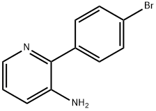 2-(4-BROMOPHENYL)PYRIDIN-3-AMINE 结构式