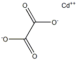 Cadmium oxalate 结构式