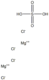 Di(magnesium chloride) sulfate 结构式