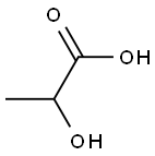 L-Lactic acid 结构式