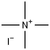 Tetramethylammonium iodide 结构式