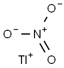 Thallium(I) nitrate 结构式