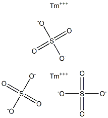 Thulium(III) sulfate 结构式