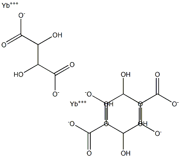 Ytterbium(III) tartrate 结构式