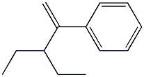 3-ETHYL-2-PHENYL PENTENE 结构式