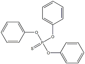 硫代磷酸三苯酯 结构式
