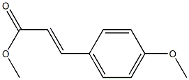 对甲氧基肉桂酸甲酯 结构式