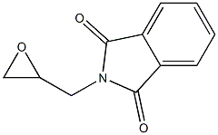 N-(2,3-环氧丙基)-邻苯二甲酰亚胺 结构式